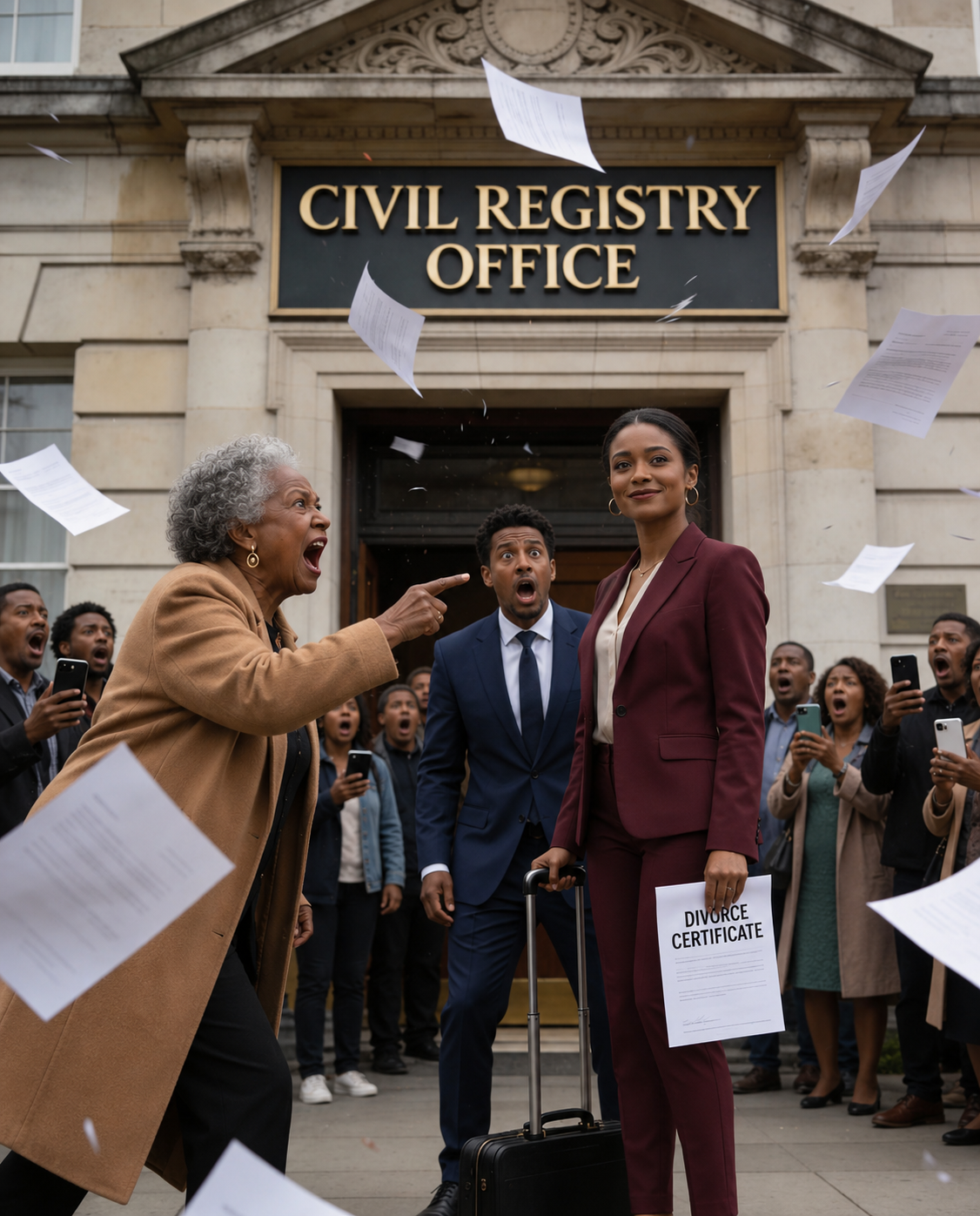 In front of my husband’s family, my mother-in-law said that by getting married I had “moved up in life.” I filed for divorce right then and there… But the next day, in front of the judge, they discovered who I really was.