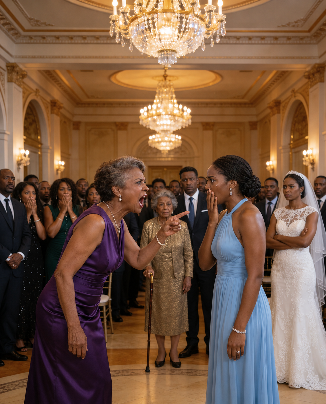 At my sister’s wedding reception, my mother demanded I sign over the penthouse my grandmother left me—and when I refused, she s.lapp.ed me in front of half of Philadelphia. She thought that would finish me. Then my grandmother walked in with a lawyer.