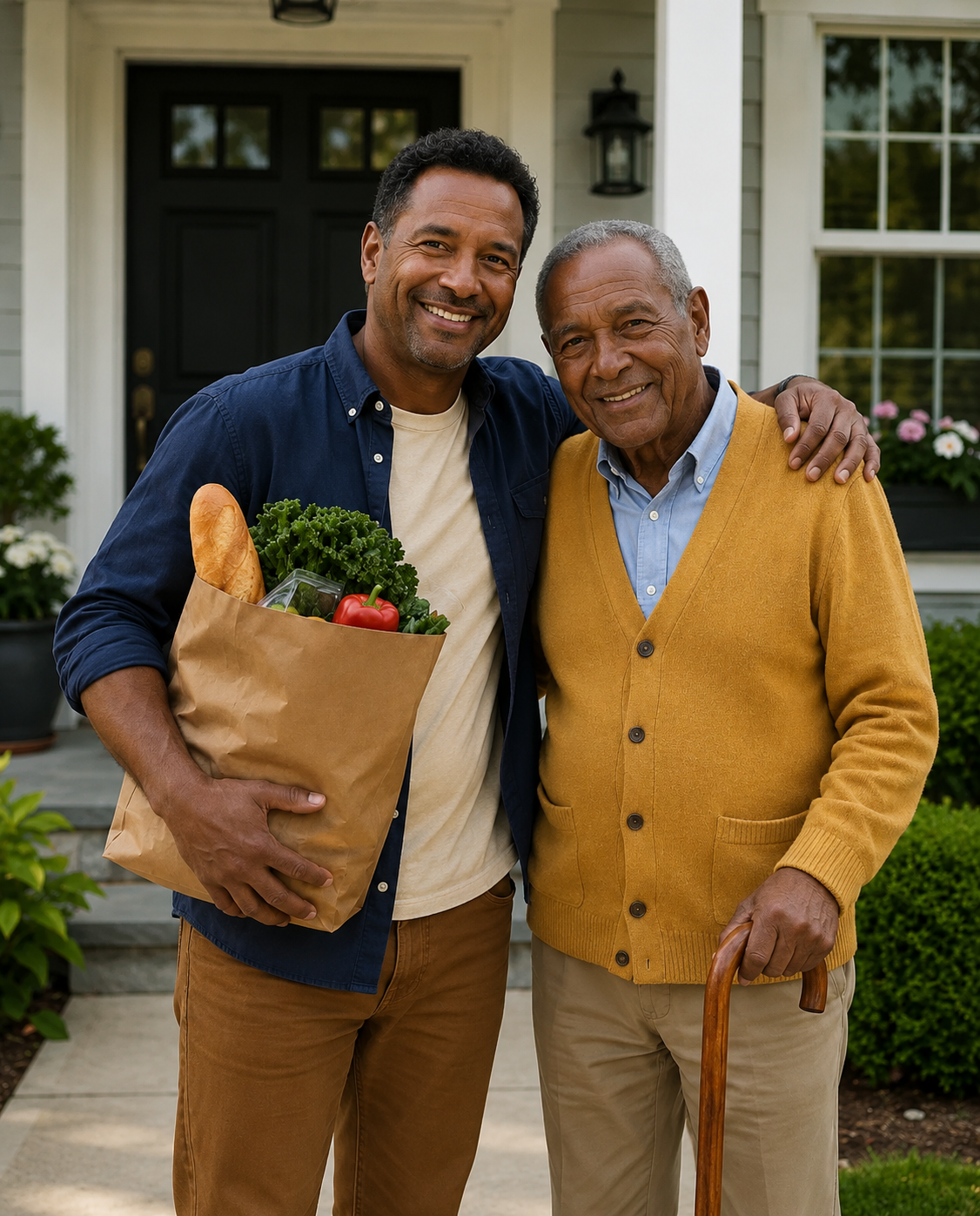 For 12 years, I crossed the street every Sunday to run errands for my elderly neighbor. I thought I was just helping him out… until, after his funeral, his lawyer handed me an old suitcase, and what was inside made my hands tremble.