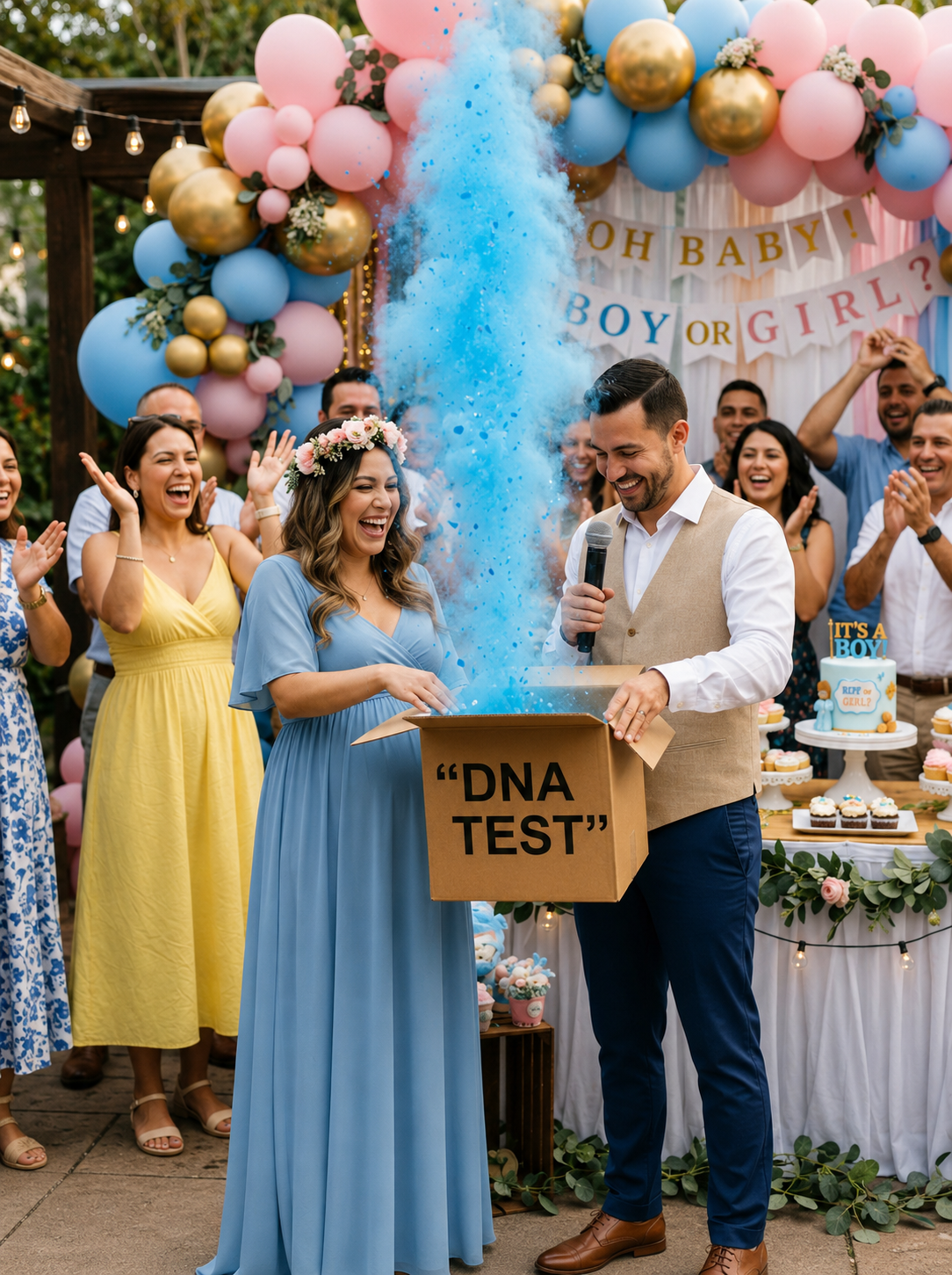 I Was Forced to Organize My Husband’s Mistress’s Baby Shower — But They Didn’t Know That the “Gift” I Would Give Would Be a DNA Test That Would Destroy Their Pride