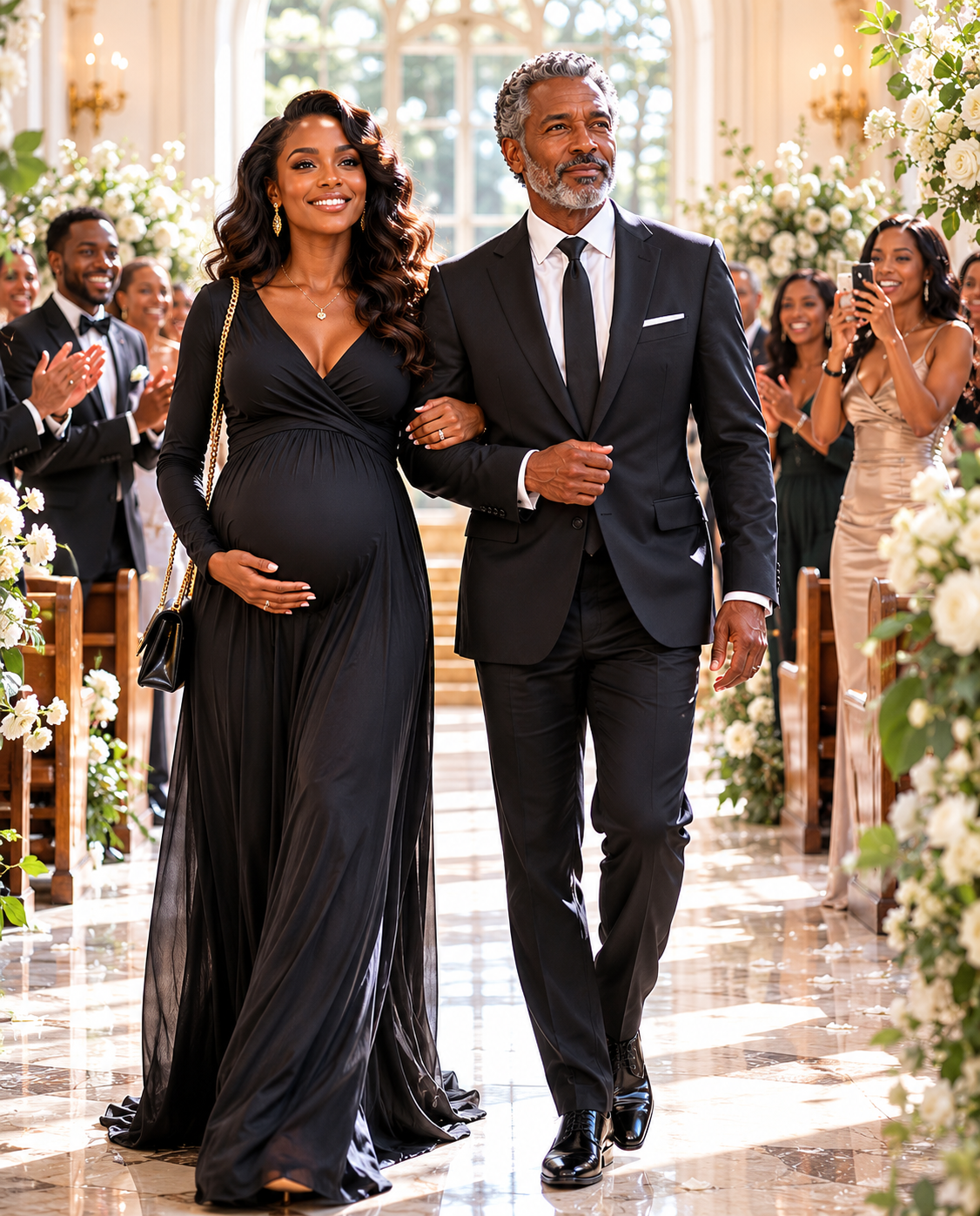My husband sh0ved my nine-month-pregnant body off an icy cliff, believing a $50 million life insurance payout was worth my death. At my “funeral,” he stood beside his mistress and smirked