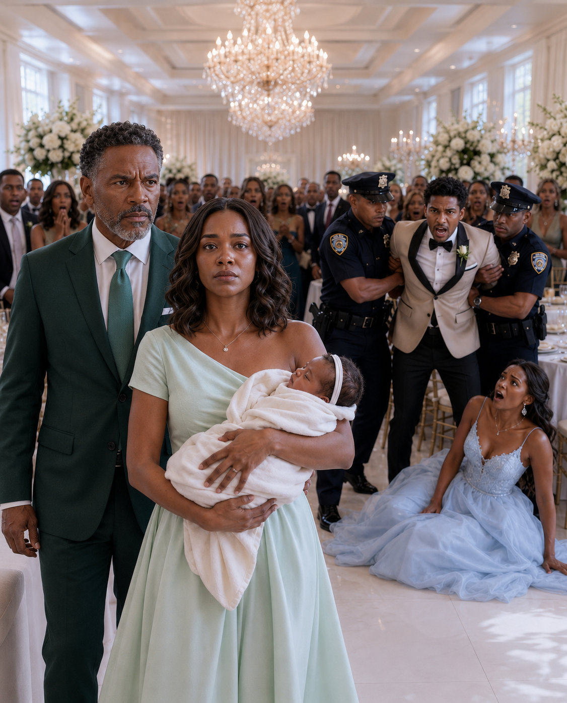 During his wedding speech, my ex-husband raised his glass and laughed, saying, “My life only truly began after I got rid of that weak wife and troublesome child.”