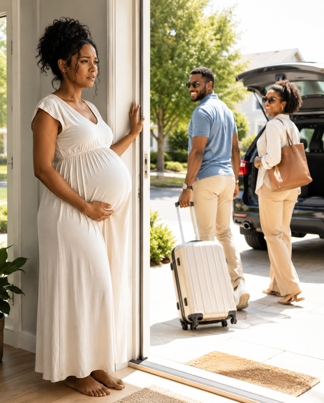 My husband left me at home when I was 38 weeks pregnant so he could take a vacation with his mother. “Let her give birth alone,” they joked before leaving.