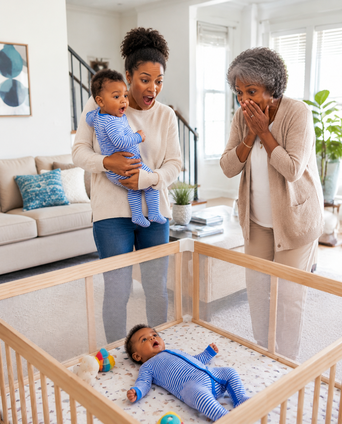 My mother called me in the middle of the night asking, “When are you coming back for the baby?”, but my daughter was asleep next to me; I ran to her house and found another baby girl dressed in her clothes, inside a crib that no one should have touched.