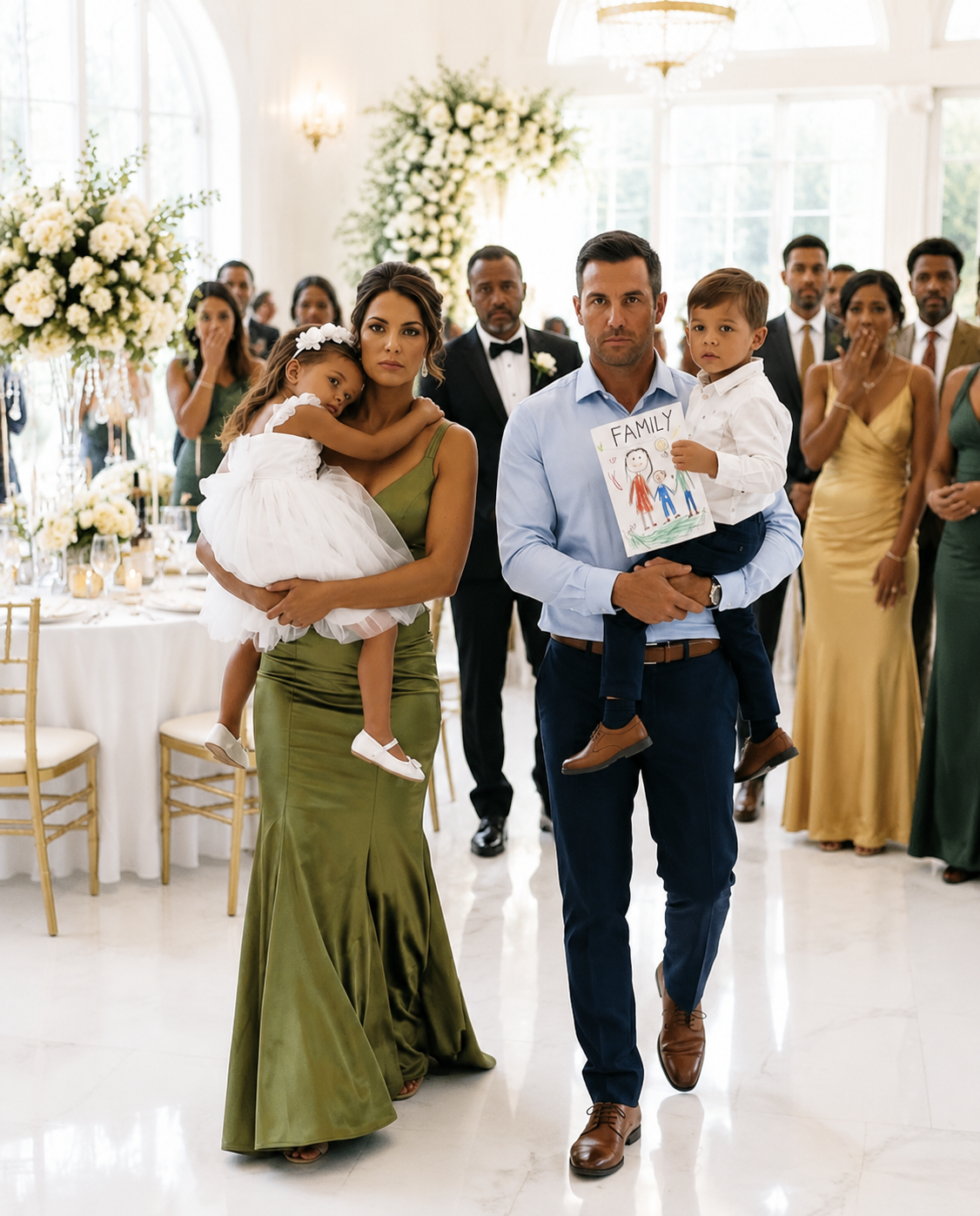 He Paid for His Mother’s 70th Birthday and Every Luxury at the Party — Until His Children Were Sent to a Table Beside the Plants and One Quiet Decision Changed Everything