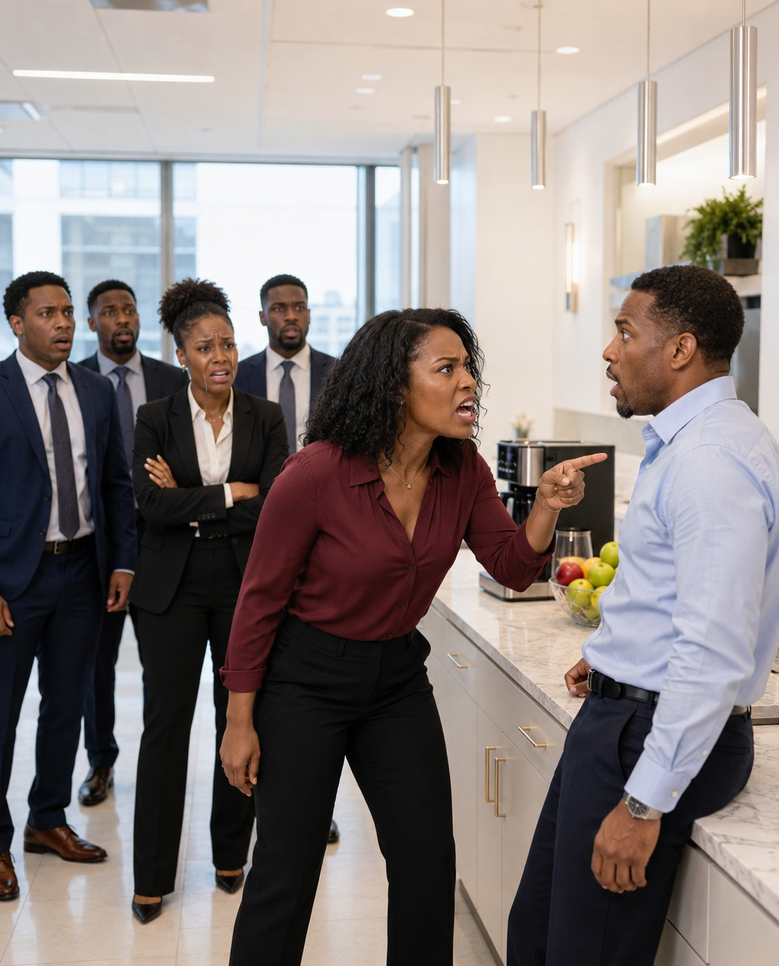 For 8 Months, I Watched Him ʜᴀʀᴀss Every Woman in Our Office. “HE’S THE VP’S NEPHEW,” They Warned Me. “STAY QUIET.” But When He Cornered the New Intern, I Walked Right Up to Him in The Breakroom. What I Said Made His Face Go Pale, And 2 Hours Later…