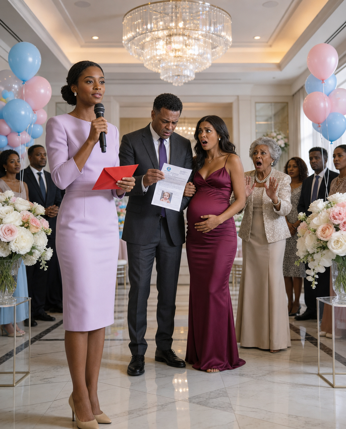 MY HUSBAND MADE ME HOST A BABY SHOWER FOR HIS MISTRESS—WHAT HE NEVER EXPECTED WAS THAT MY “GIFT” WOULD EXPOSE A LIE THAT DESTROYED THEM ALL