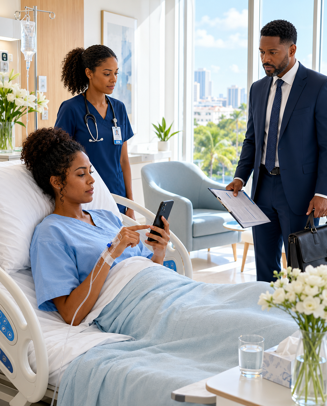I was in the hospital for 20 days and no one asked about me… but when I stopped sending money, everyone remembered I existed. What I said next changed my marriage forever.