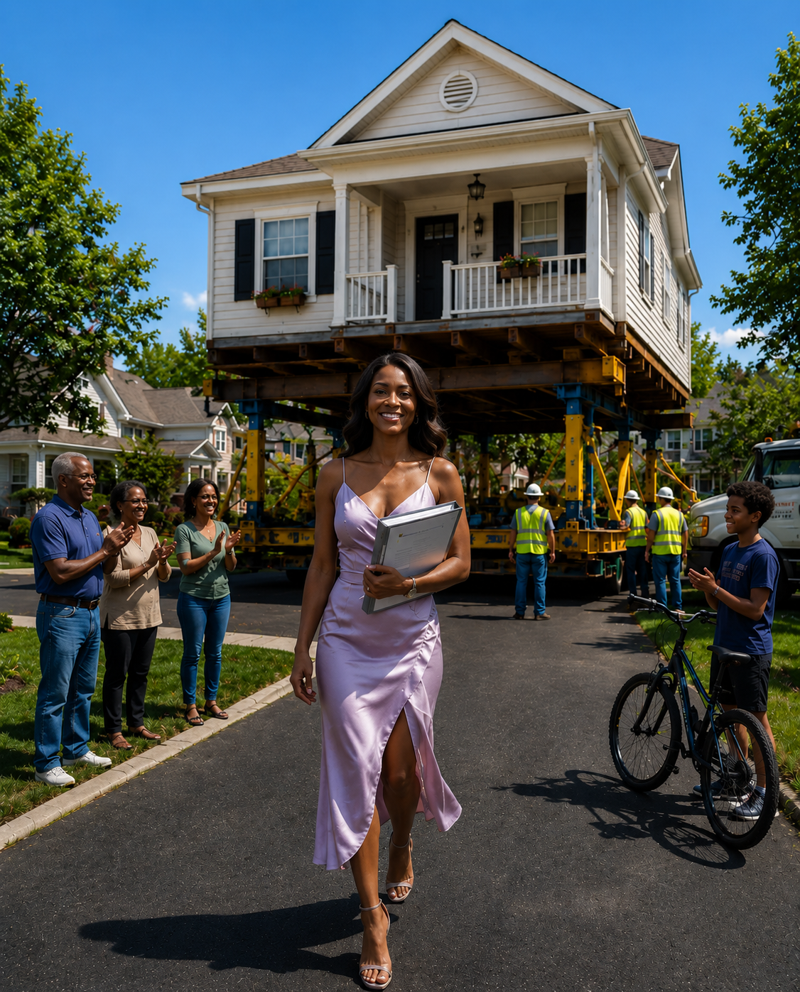 My husband left me for a younger woman and took the whole family abroad for his wedding. At 2:13 a.m., he texted me: “Disappear before we get back. I hate old things. I deserve a new life.” But when they returned, laughing, they found only an empty plot of land where our house used to be…