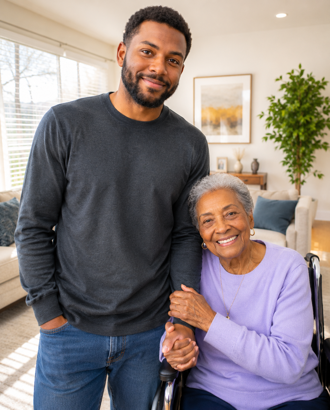 I Pretended to Be an Old Woman’s Son at the Nursing Home Because Her Real Family Paid Me – After She Passed Away, the Director Said, ‘She Left One Last Request for You’