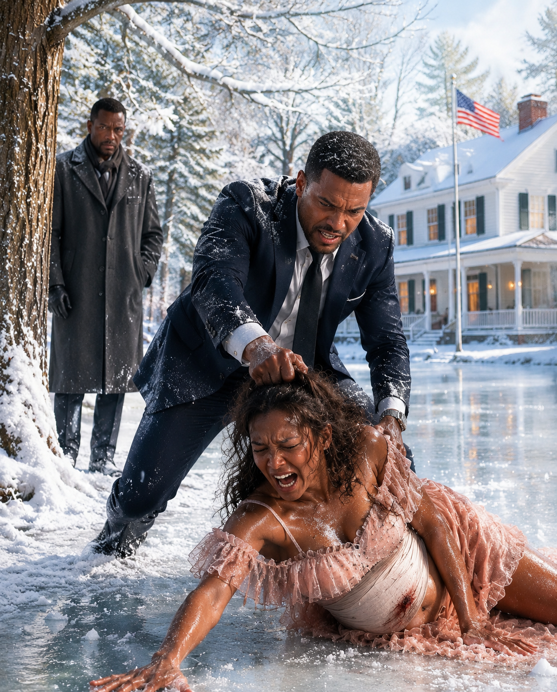 My Son-In-Law Dragged My Pregnant Daughter Under A Frozen Lake At 2 A.M.—But He Never Knew Her Quiet Father Had Already Seen Everything…