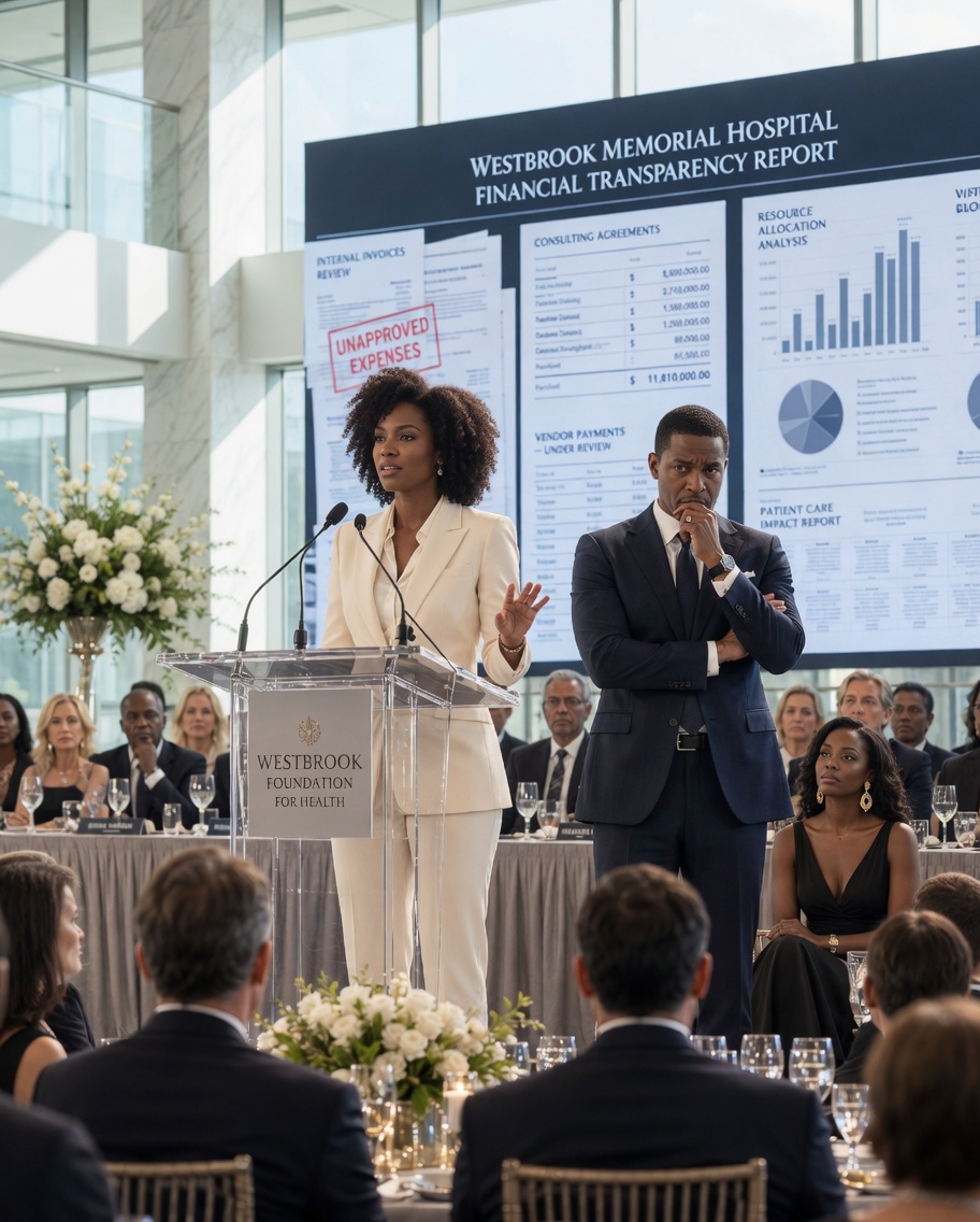“My Husband Thought I Had Come To Celebrate Him One Last Time. But No. I Walked Onto The Very Stage He Had Asked Me To Design And Revealed The Receipts, Hidden Transfers, And Secret Apartment He Never Thought Anyone Would See. By The Time He Realized What Was Happening, Nothing Could Be Saved.