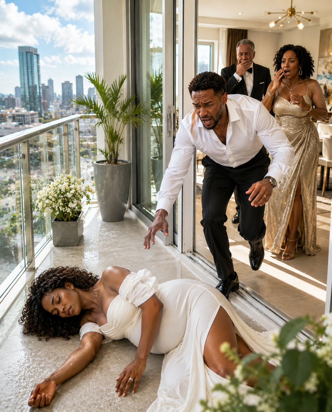 I was six months pregnant when my sister-in-law locked me out on the balcony in the freezing cold and said, M1