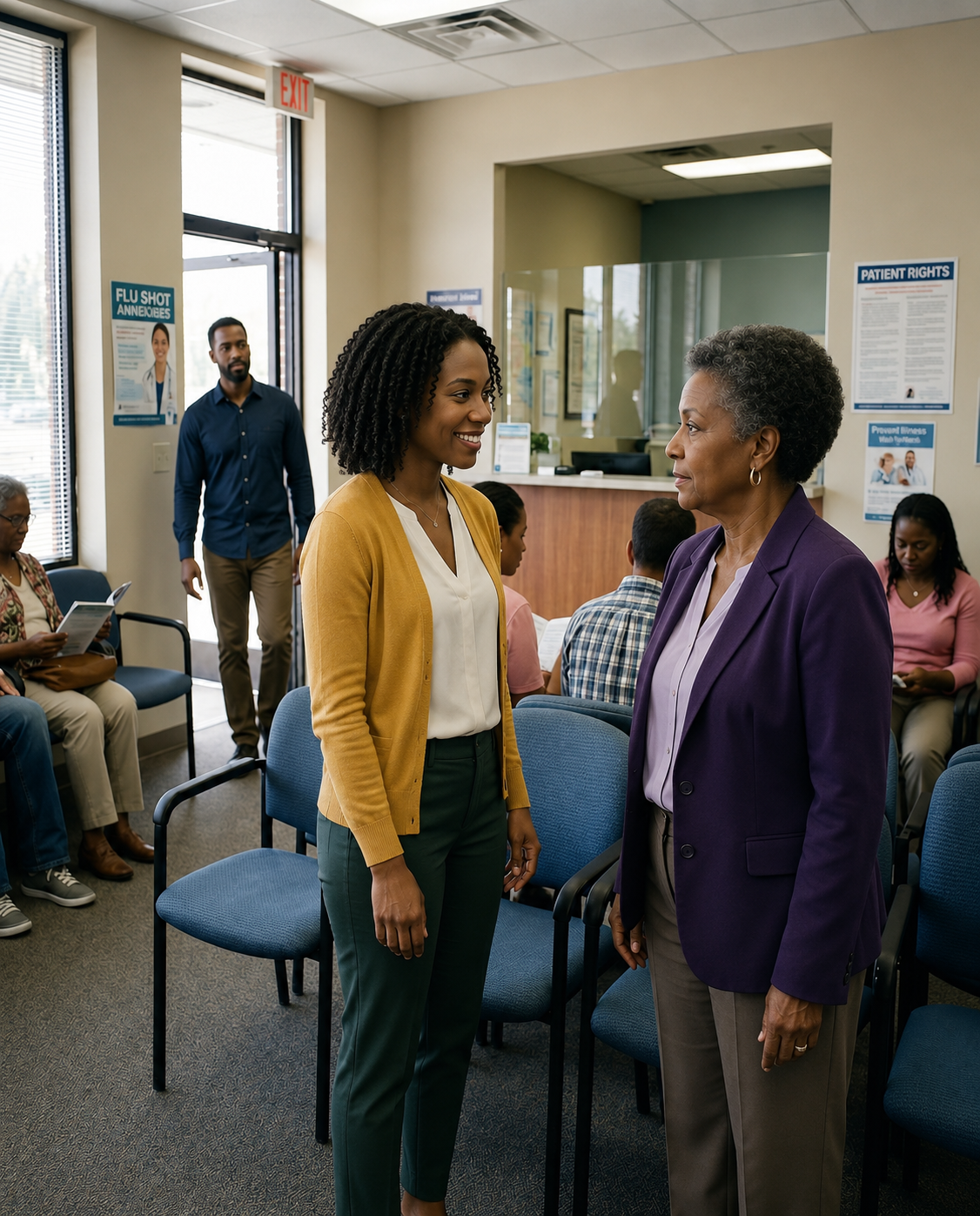 One year after my divorce, my ex-mother-in-law spotted me at the clinic with a smug grin. She told me her son made the right choice leaving me and was now raising a daughter with my former friend. I stayed calm, smiled, and said