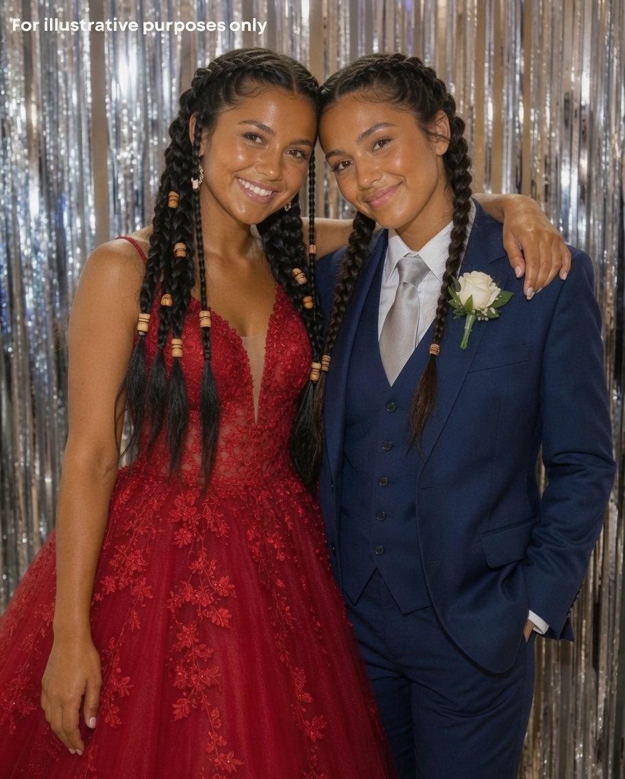 My Daughter Sacrificed Her Dream Prom Dress for a Girl Who Couldn’t Afford One and Chose to Wear a Suit Instead – When She Entered the Gym, the Principal Broke Down in Tears and Contacted the Police