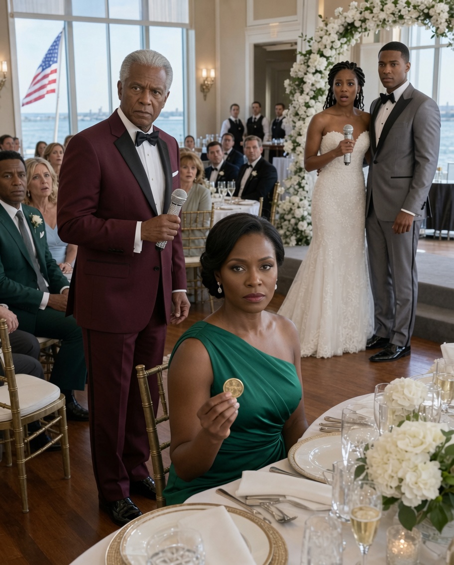 nmd At my sister’s Charleston wedding, she introduced me as “the Army sister who just handles trucks,” and my parents laughed with 150 guests watching—until the groom’s father saw the old challenge coin in my hand, stood up slowly, and asked, “Wait… you’re Major Bennett?” - News