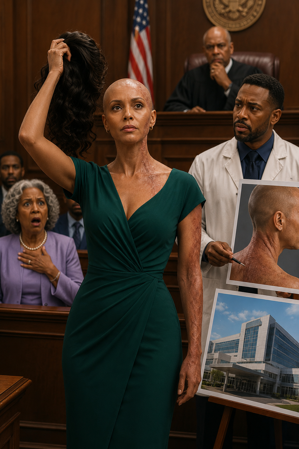 My Mother-In-Law Poured Boiling Oil On Me For Refusing To Liquidate My Assets—Then The Burn Specialist Entered Court And Revealed Why I Built The Hospital Wing... - FG News