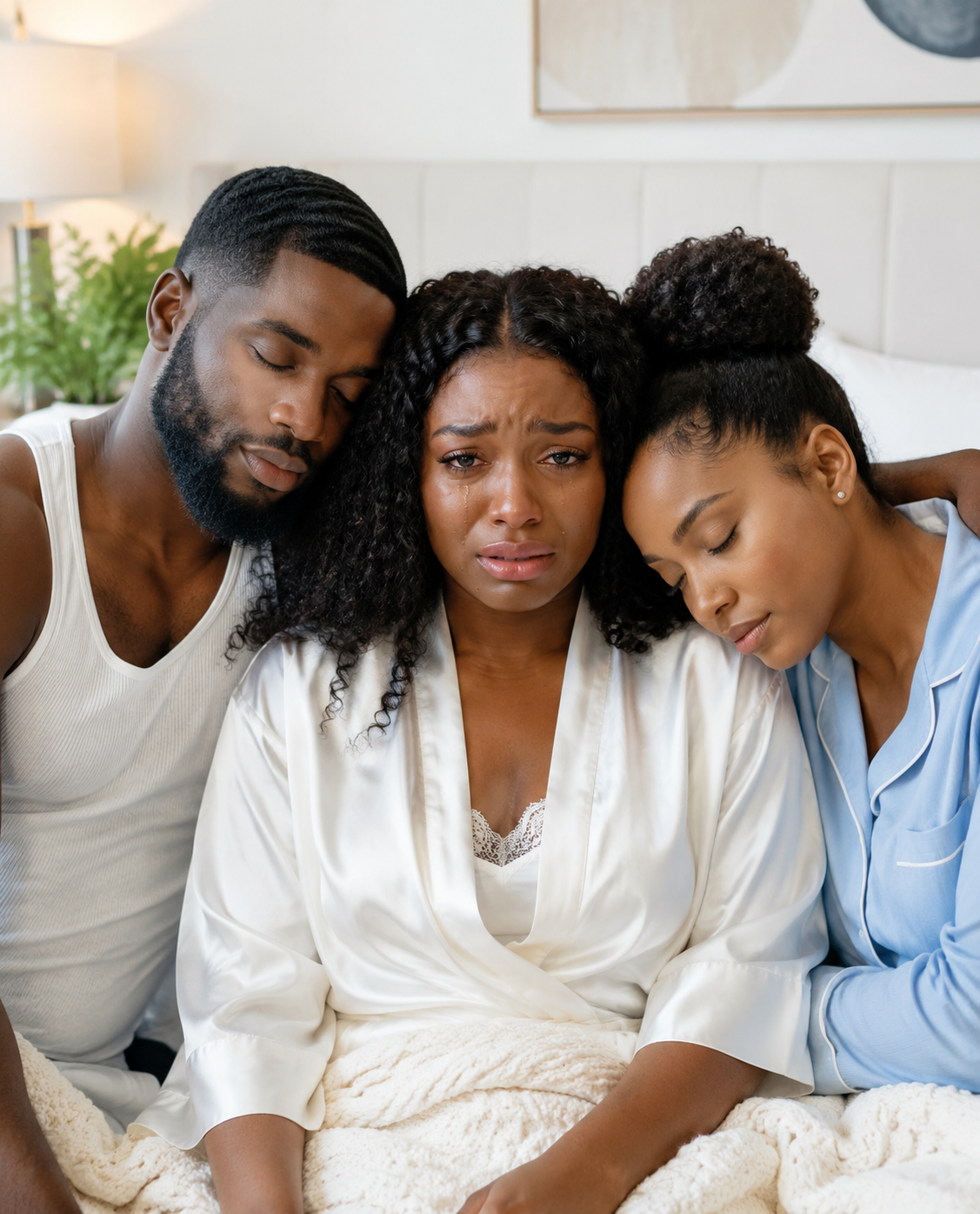 Every night, my brother’s new wife dragged her pillow into my room and insisted on sleeping in the middle of the bed, right between my husband and me. “I’m scared of the bad dreams,” she whispered. My husband told me to let it go. I thought she was crazy. I thought she wanted my husband. But on the 17th night, I woke up to a chilling CLICK in the dark. My sister-in-law squeezed my hand tightly, warning me not to move. I suddenly realized the horrifying truth right inside my bed.