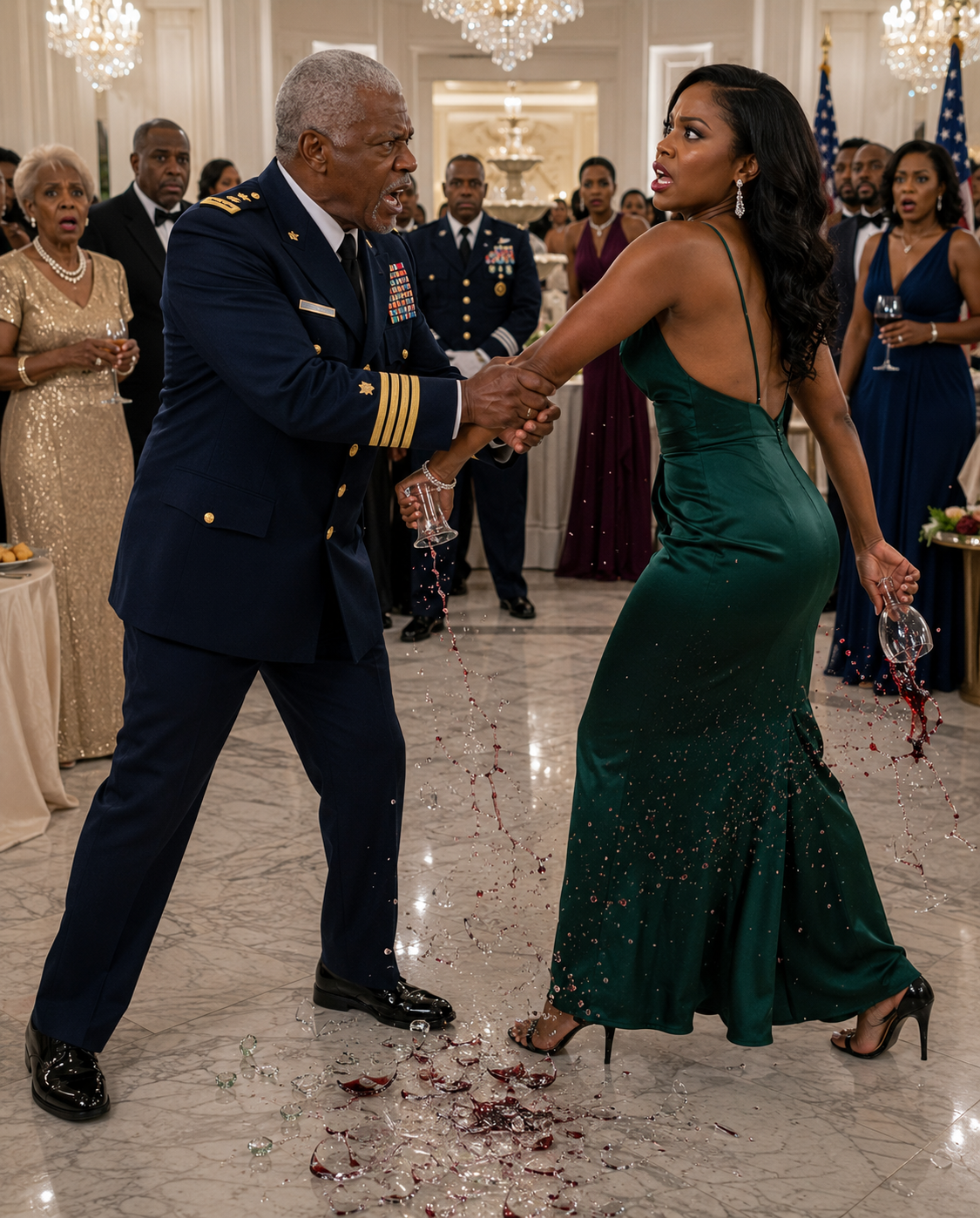 The Admiral Grabbed My Wrist, Then His Earpiece Ordered Him to Stand Down -xurixuri