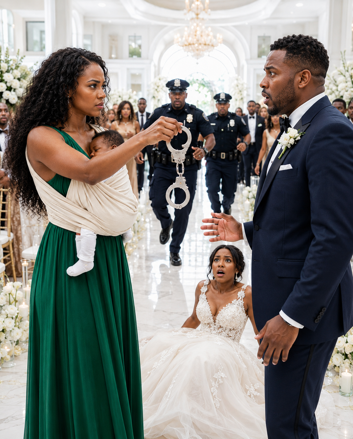 Six weeks after he left me and our newborn in a blizzard, I appeared at his wedding with my baby. His smile vanished. “What are you doing here?” he hissed. I said I came to reclaim what he stole.
