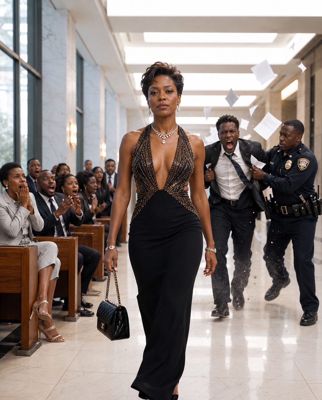 The day I walked into the courthouse wearing two billion worth of jewelry to sign the divorce papers, I left my ex-husband’s entire family frozen in sh0ck… but what he did afterward was even more ᴛᴇʀʀɪғʏɪɴɢ