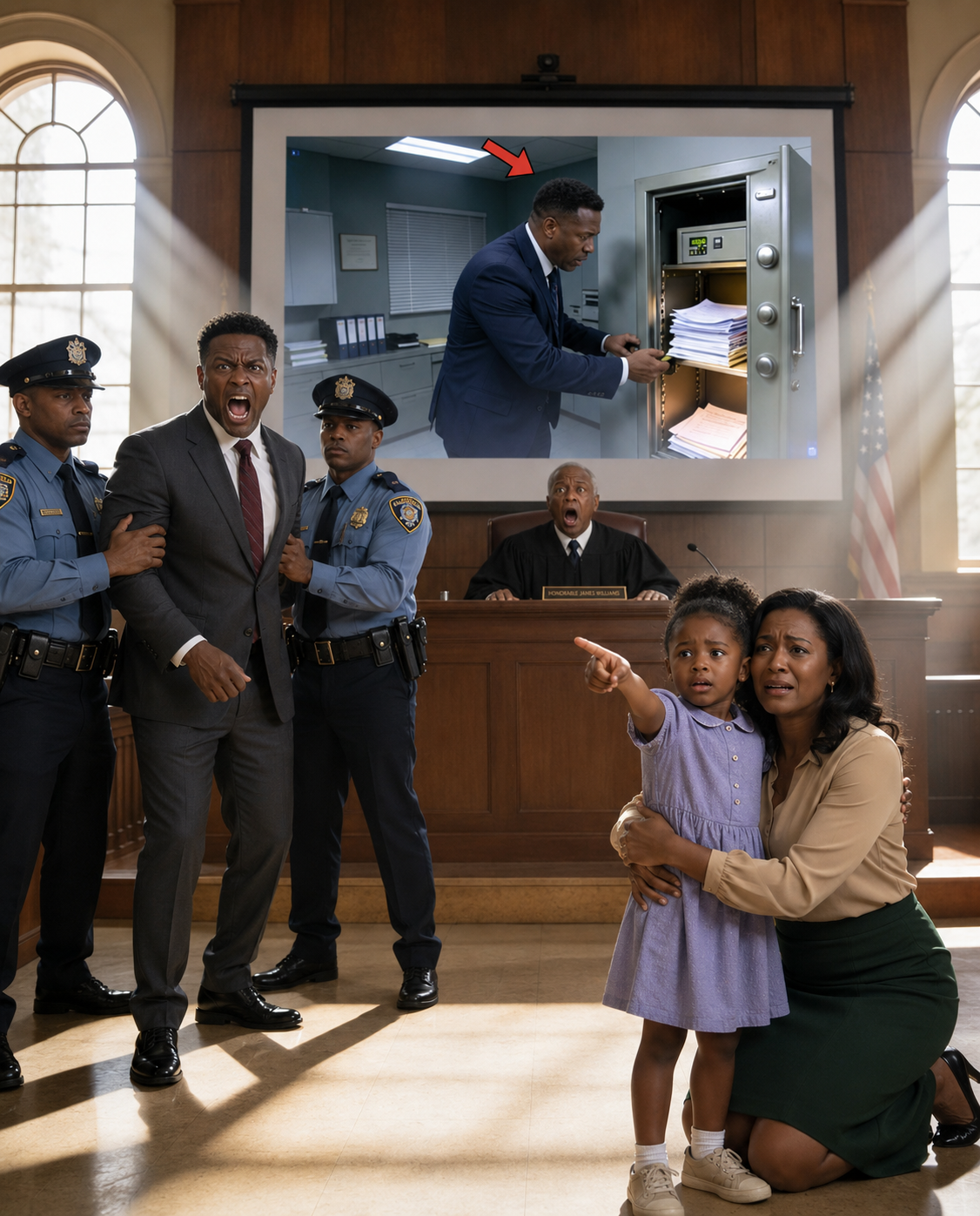 My ex-husband dragged me into court, claiming I was an unstable mother and demanding full custody of our two children. For a moment, it actually seemed like the judge was considering his argument. Then my 6-year-old daughter quietly raised her hand and…