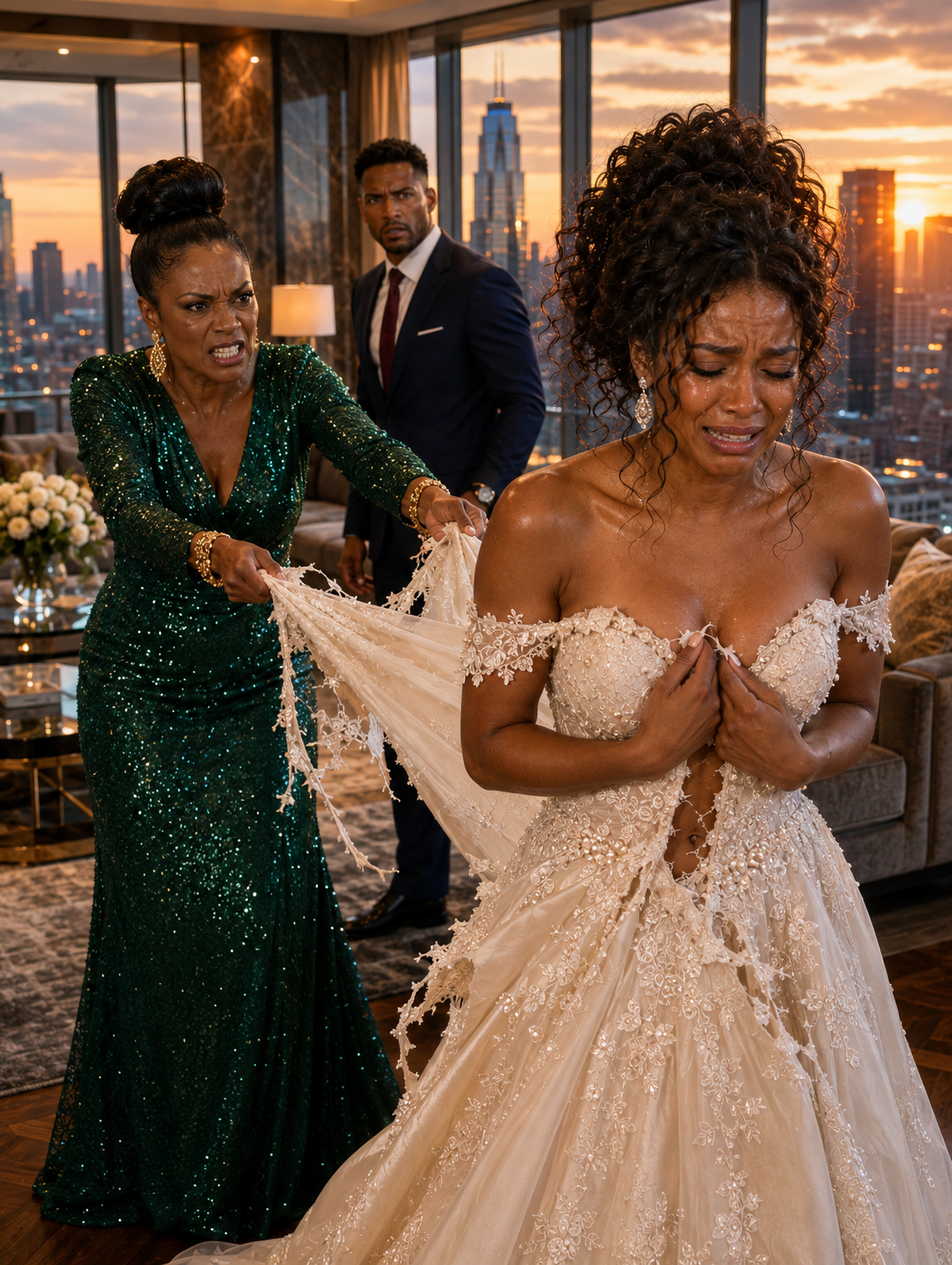 My husband threw a party to celebrate winning a massive project... Just as the lobster was served, a waiter deliberately spilled water on my dress, pulled me outside, and revealed a shocking secret... - True Stories