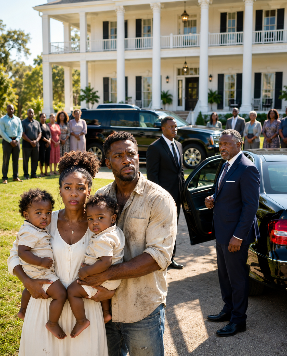 At 36, I Married a Beggar Woman Who Later Bore Me Two Children — Until One Day, Three Luxury Cars Arrived and Revealed Her True Identity, Sh0cking the Entire Village…