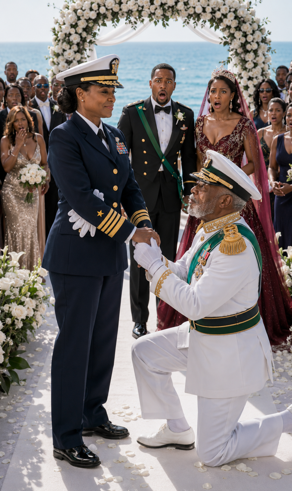 FULL STORY: My sister thought my Navy uniform would ruin her royal wedding. PA003