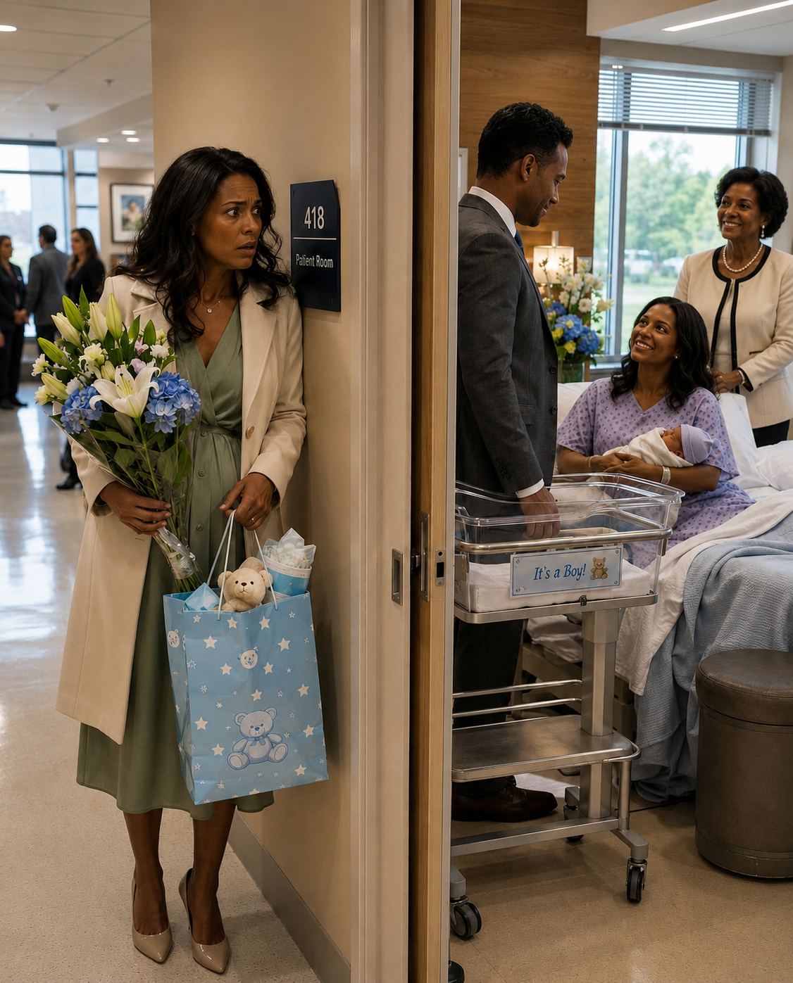 I Walked Into The Hospital Carrying A Gift For My Newborn Nephew. Instead, I Discovered My Husband, My Sister, And My Mother Had Been Building A Secret Life Together Using The Future I Thought Belonged To Me. They Expected Silence. They Never Expected Evidence.