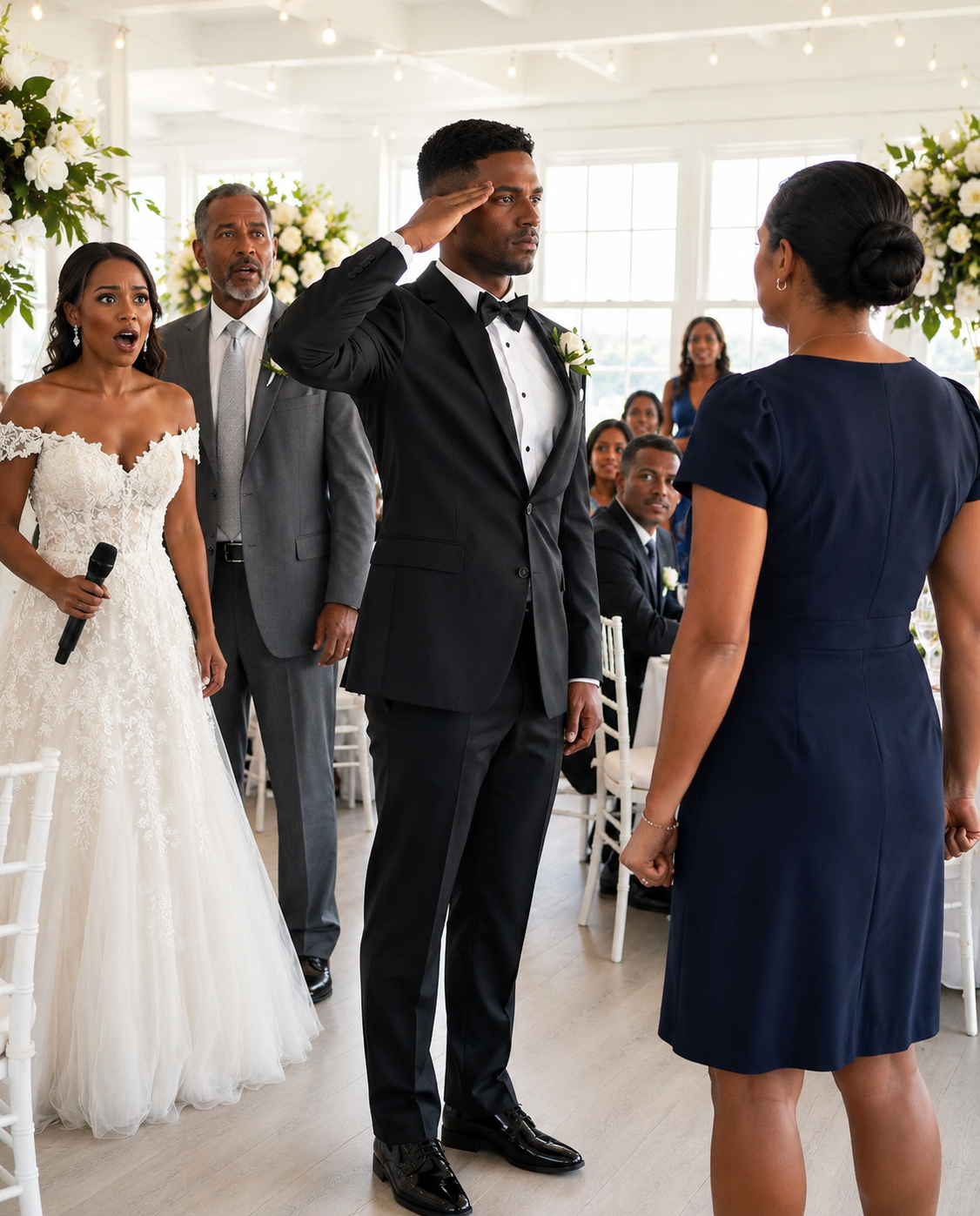 My Sister Mocked My Military Past at Her Wedding Until the Groom Saluted Me in Front of Everyone