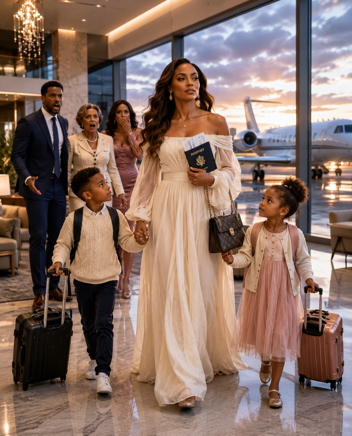 Just Nine Minutes After Our Divorce, My Ex Smirked And Said There Was Nothing Left To Divide—Then I Quietly Took Our Two Children To JFK, Never Realizing That One Sealed Folder Had Already Begun Tearing Apart The Perfect New Life He Had Chosen Over Us
