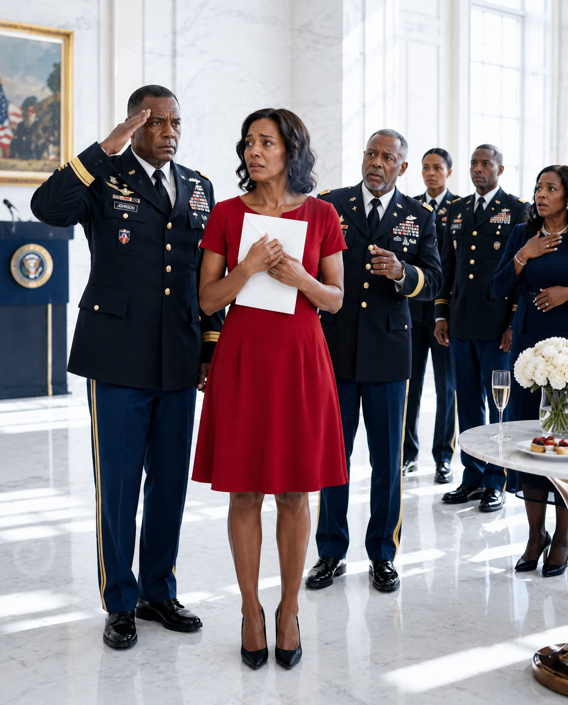My father-in-law, a brigadier general, had the military police escort me off the base in front of hundreds of people… until a four-star general arrived, looked at me just once, and whispered words that froze the entire ceremony. “It’s Reaper Two.” After that, no one ever looked at me the same way again.