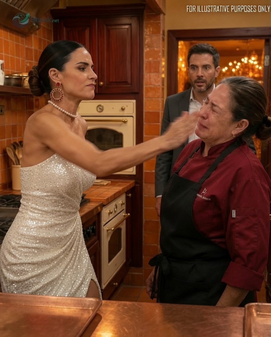 She slapped a poor chef in the kitchen—until Mateo discovered the woman he humiliated was his own mother