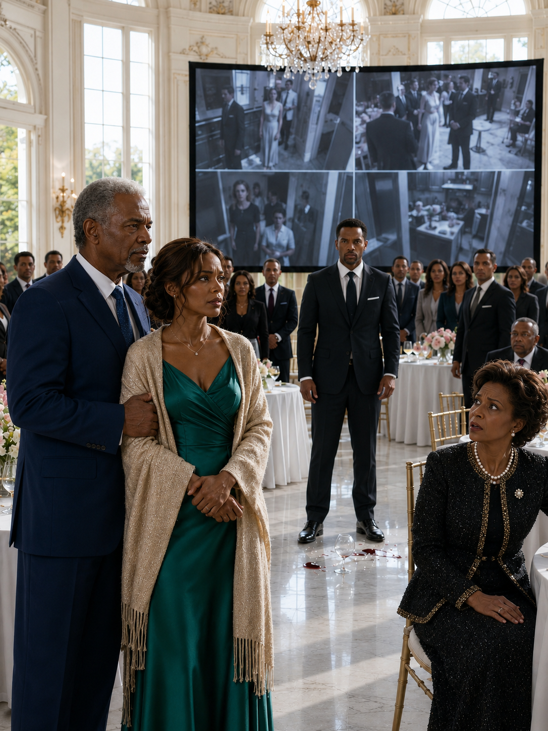 A High-Society Family Thought They Could Publicly Humiliate A Disguised Wife With No Consequences. By Midnight, The Large Gala Screens Broadcasted Their Own Malicious Acts While Federal Authorities Replaced Their Arrogant World With Handcuffs.