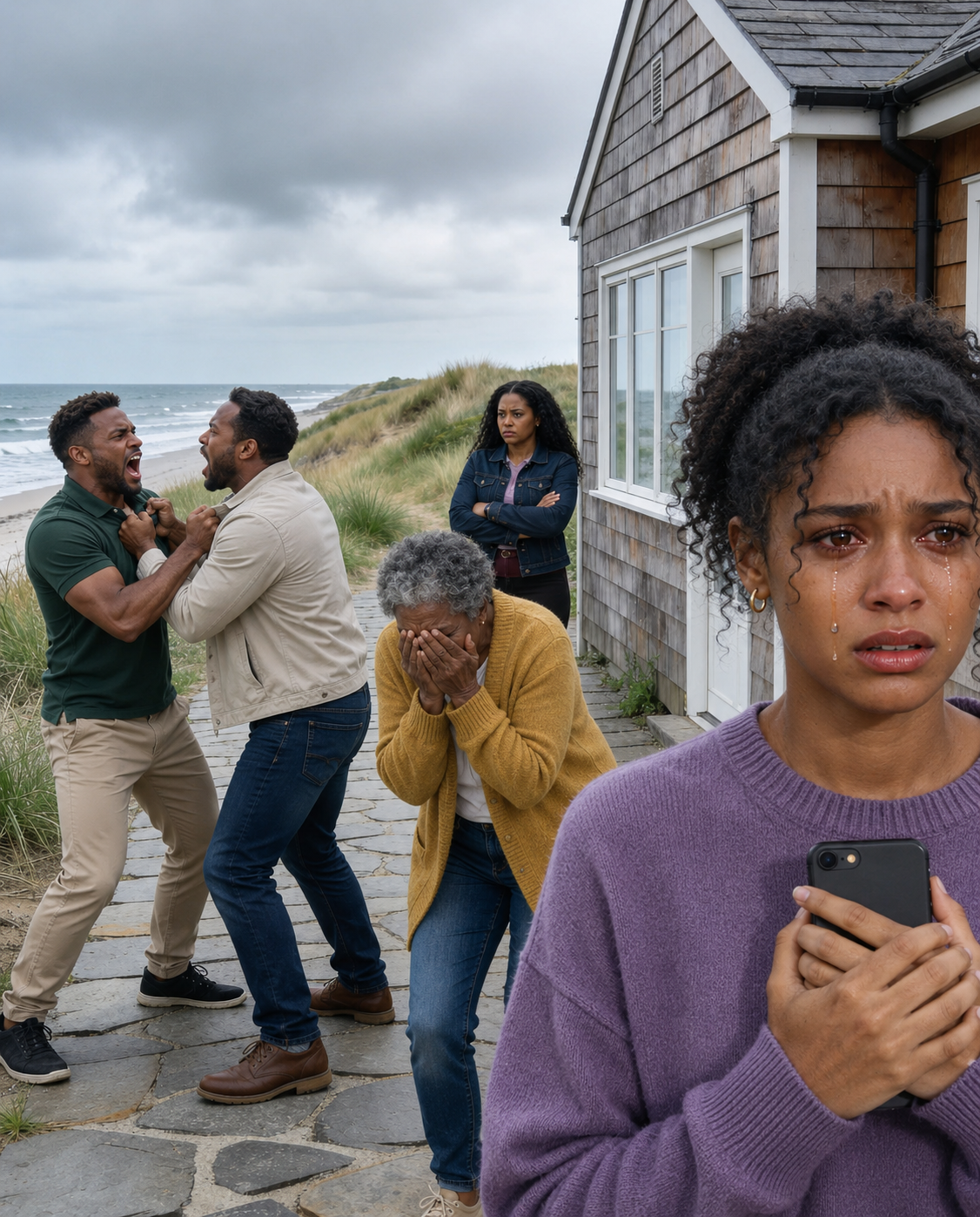I surprised my parents with a $650,000 oceanfront home for their 40th anniversary. Months later, my phone rang—my mom was crying. My sister’s husband had changed the locks, listed the house for rent… and told my father, “Get out. This isn’t your home.” He thought it was over—until I showed up with one document he never saw coming.