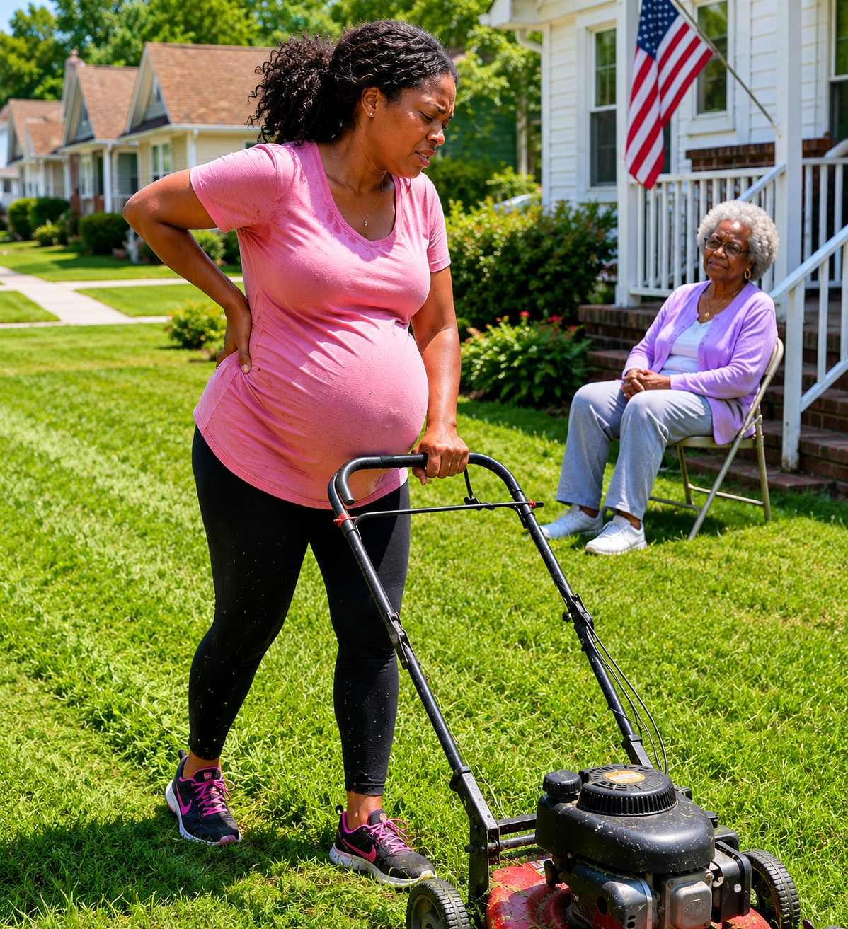 I Mowed the Lawn for the 82-Year-Old Widow Next Door – The Next Morning, a Sheriff Woke Me up with a Request That Made My Blood Run Cold