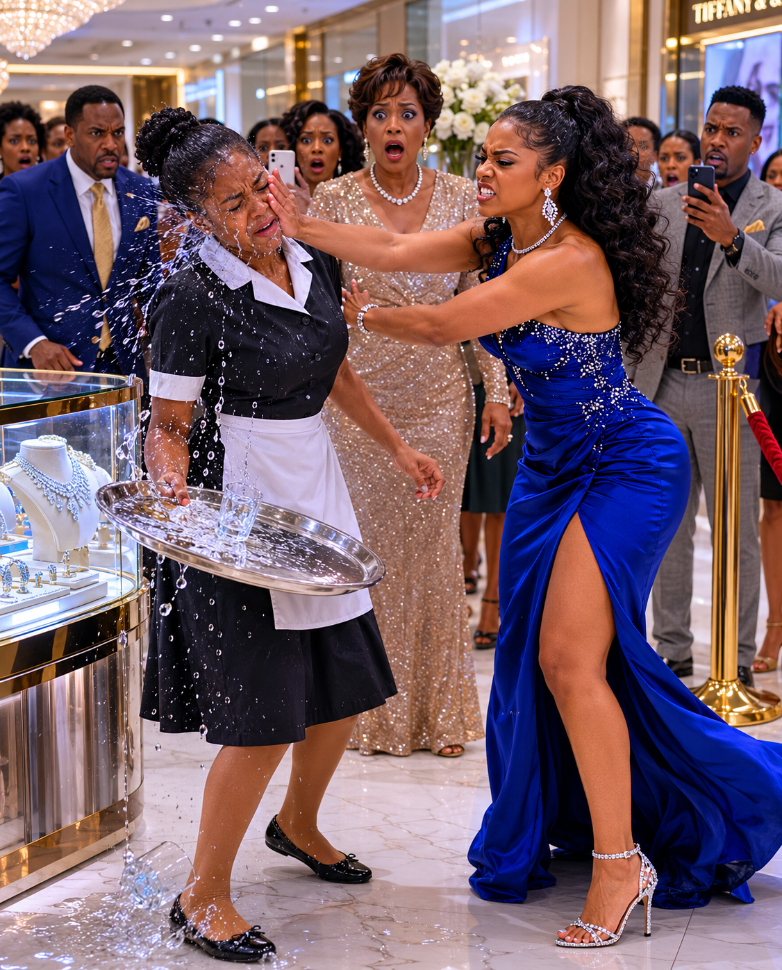Black CEO Slapped By Store Manager In Front Of Crowd — Then She Pulled $5B And Shut The Chain Down.