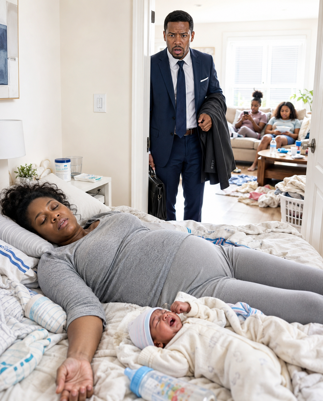 When My Wife Refused To Put Our New House In My Mother’s Name, My Family Called Her Selfish. A Week After Our Son Was Born, Their Rev:enge Went So Far That A Judge Had To Step In And Decide Our Future.