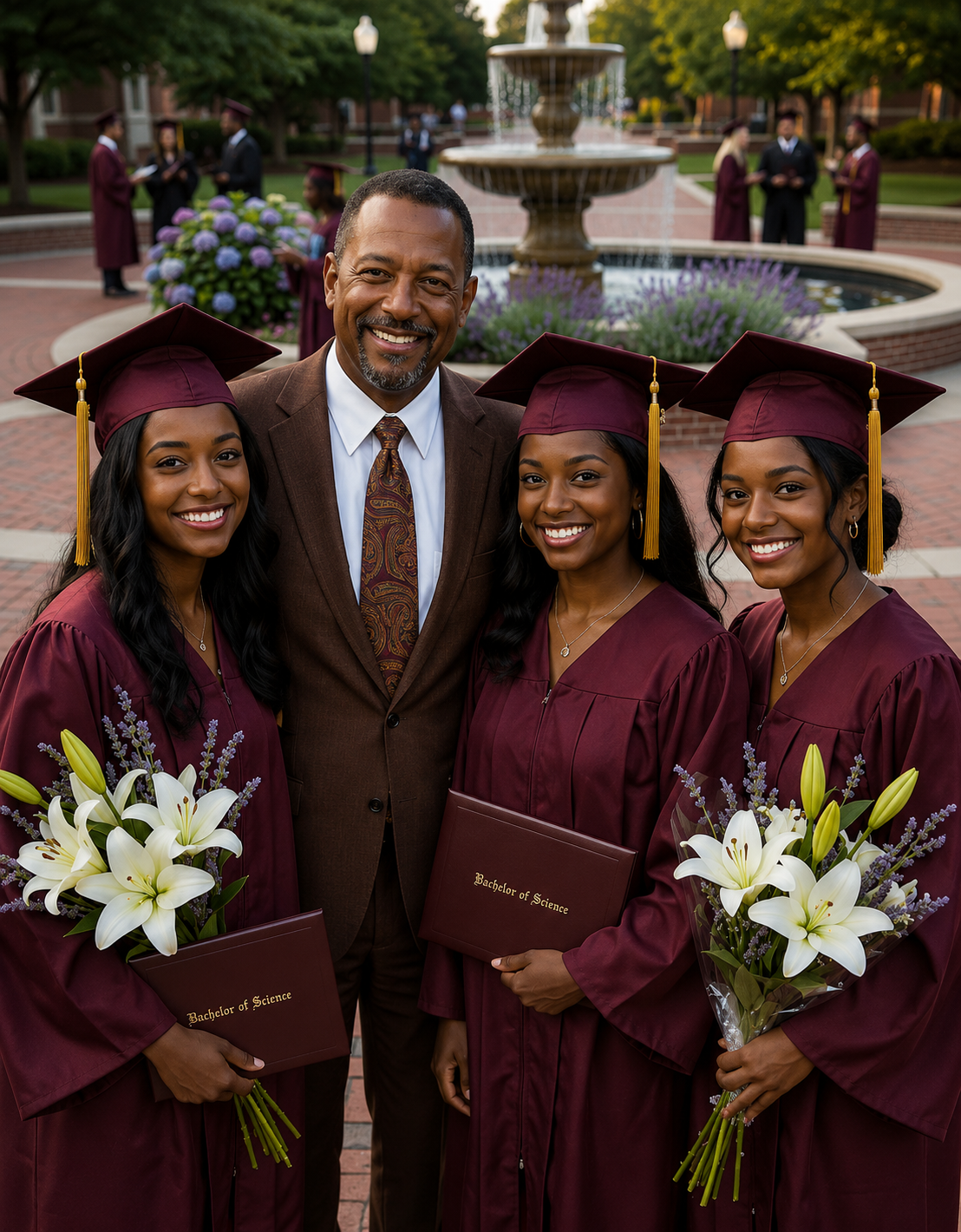 I Gave Up 22 Years of My Life Raising My Triplet Nieces – What They Did at Their College Graduation Made Me Drop to My Knees