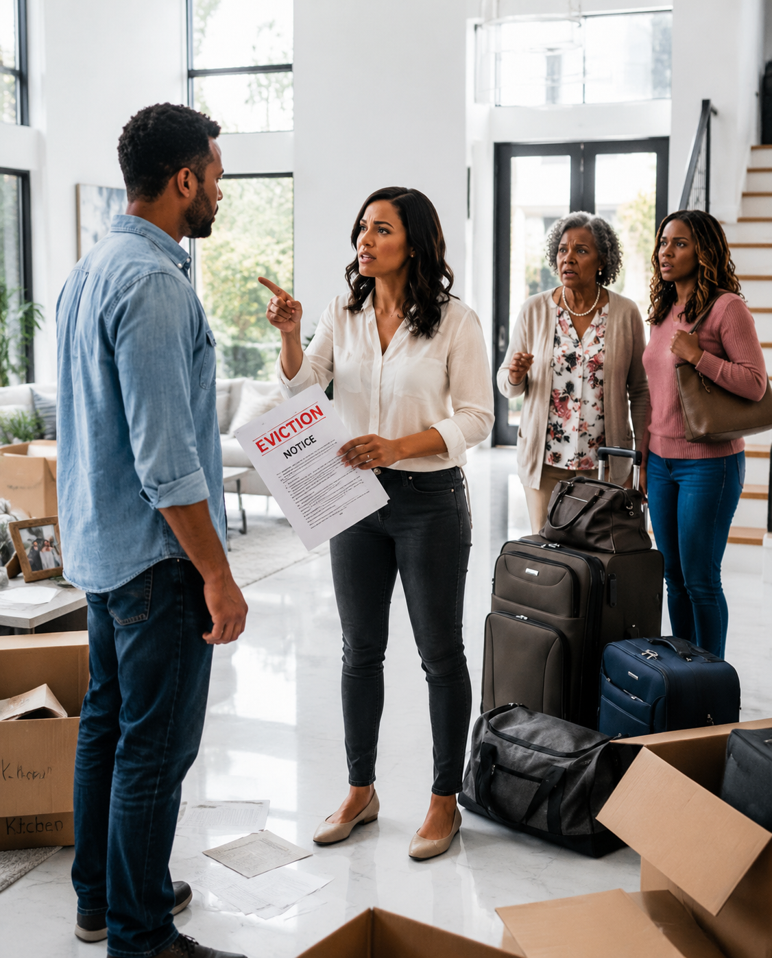 She Walked Into My Home and Sweetly Claimed My Parents, My Sister, and Her Kids Would All Move In Because It Was “My Duty.” I Stood Up, Smiled, and Said One Sentence That Silenced the Room.