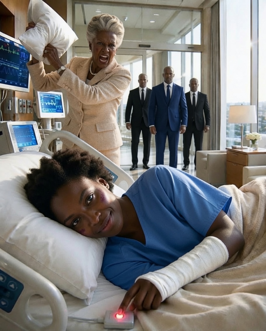 Trapped in a full-body cast after a “suspicious” balcony fall, I lay paralyzed in the ICU. My mother-in-law leaned over, vi0lently p!nching my bru!sed cheek. “You should have d!ed in the fall, you cheap trash,”