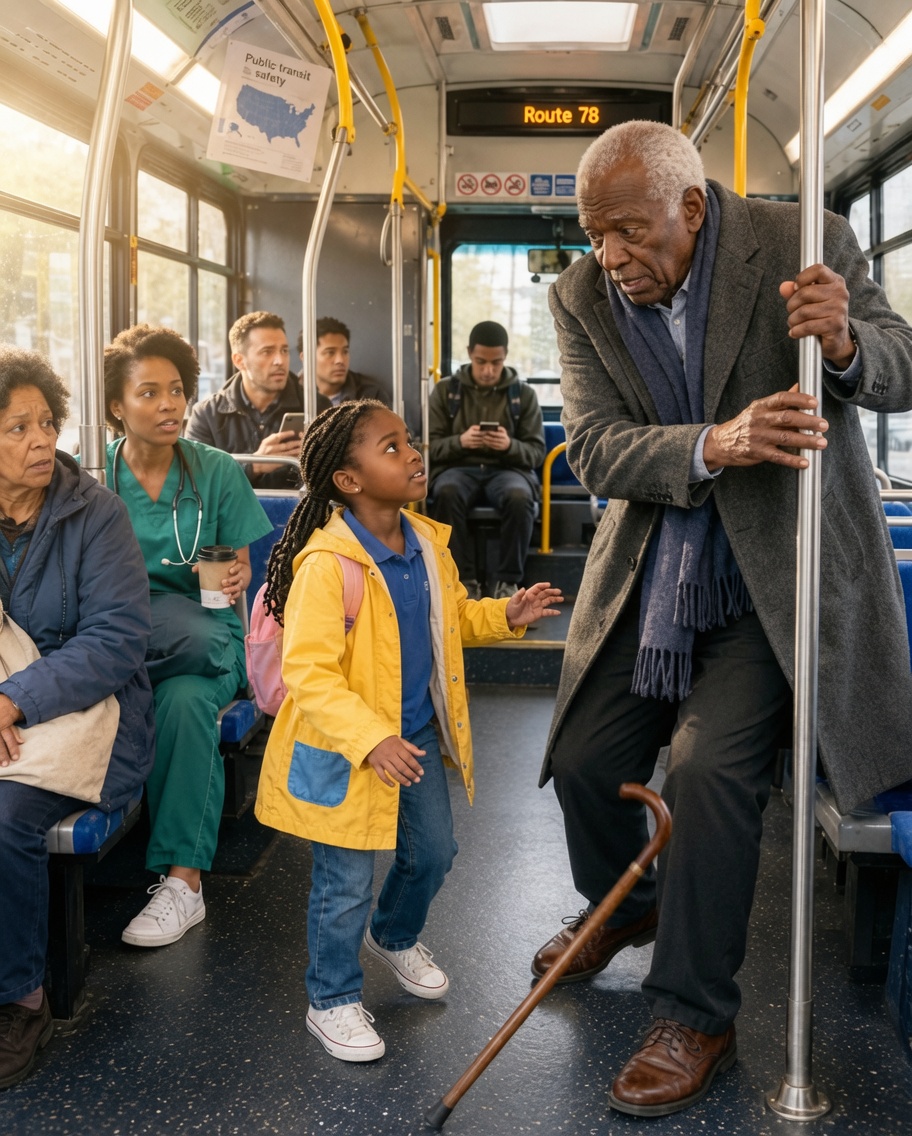 A Little Girl Offered Her Seat to a Nervous Old Man and the Bodyguards Watched in Silence - The Archivist