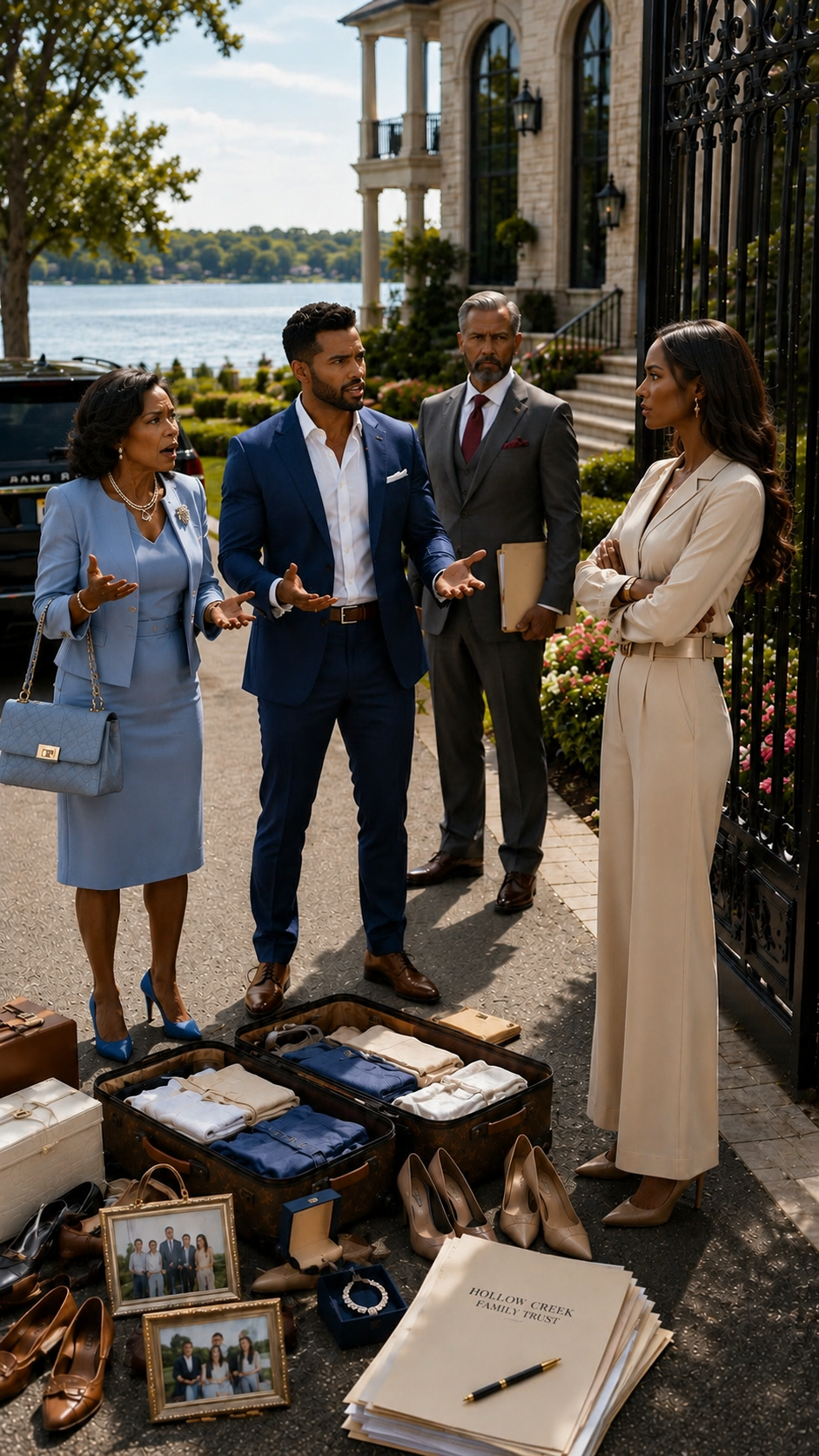 My Husband Thought Bringing His Mother Home Meant She Would Take Over My Mansion—By Noon, the Locks Had Changed, the Truth Came Out, and They Discovered the House, the Trust, and Every Dollar Had Never Belonged to Them
