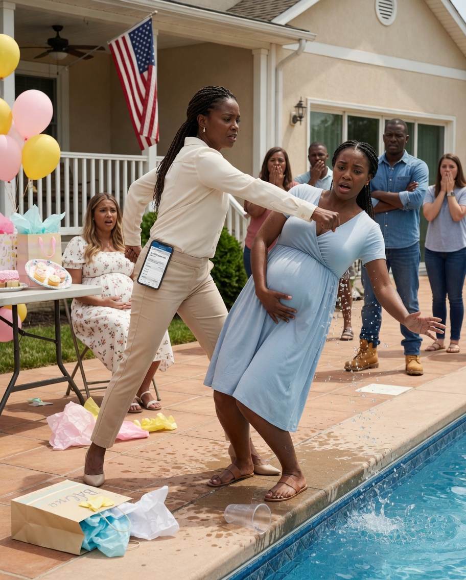 Her Family Watched Her Sink After One Refusal At A Baby Shower-Kamy