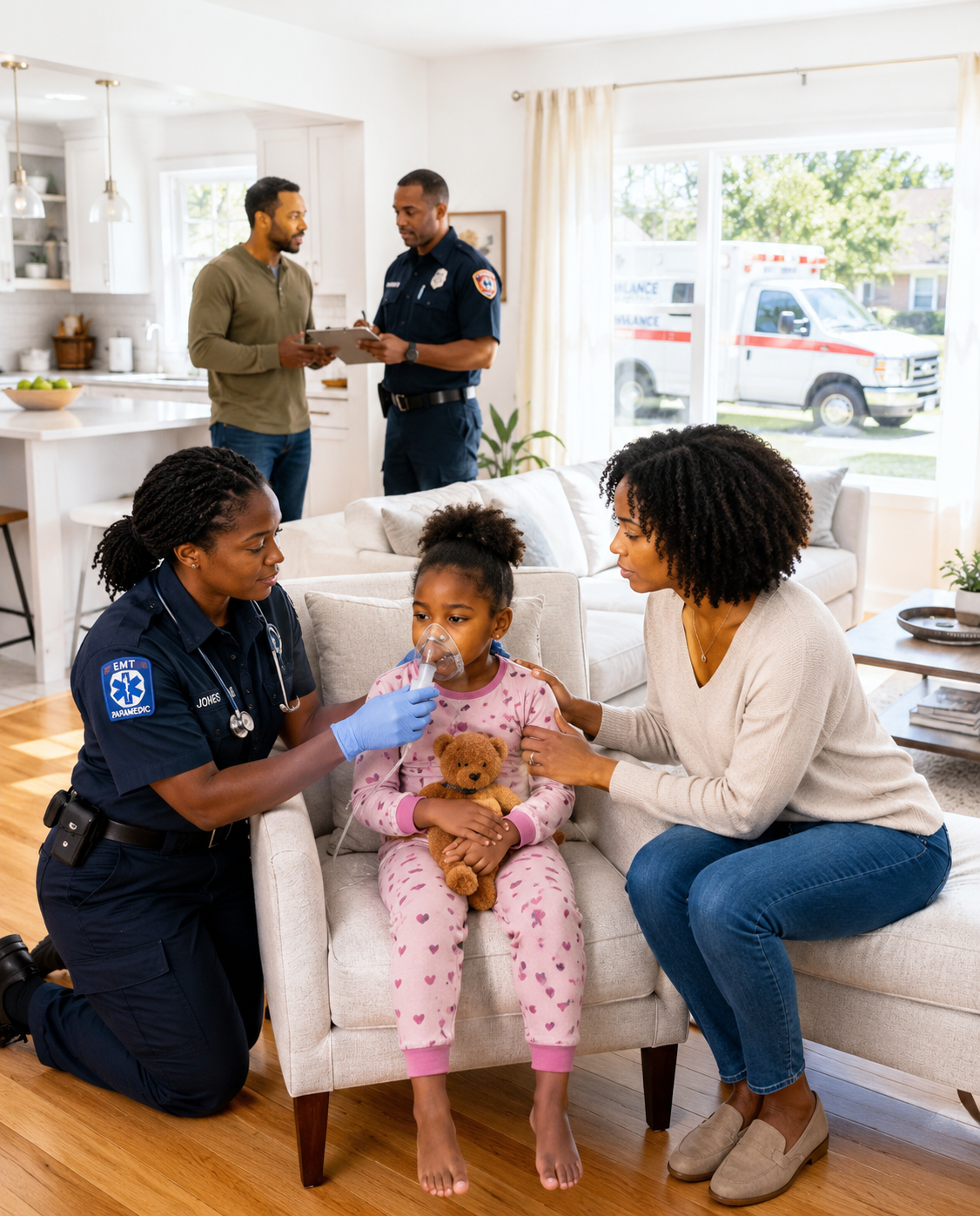 I Came Home to Find My Daughter Fighting for Every Breath — Then the Paramedic Looked at My Husband and Whispered, “You Need to Know Who He Really Is.”-jeslyn