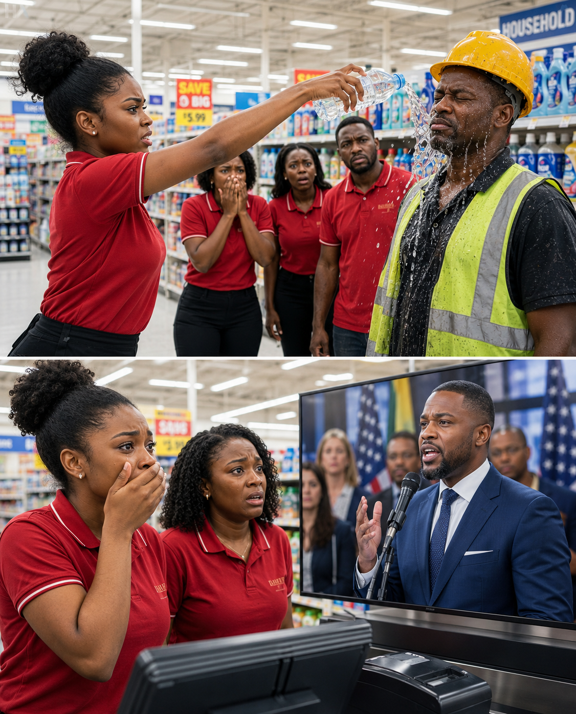 She Humiliated a Dirty Construction Worker in Public… Then Saw Him on National TV and Realized Who He Really Was
