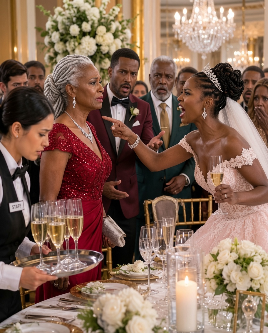 My future daughter-in-law thought I was hired help and slapped me for daring to introduce myself. She told me to stay silent and serve champagne while the guests stared. But when she learned I was the woman who raised the groom, her wedding turned into a nightmare she created herself. - New day