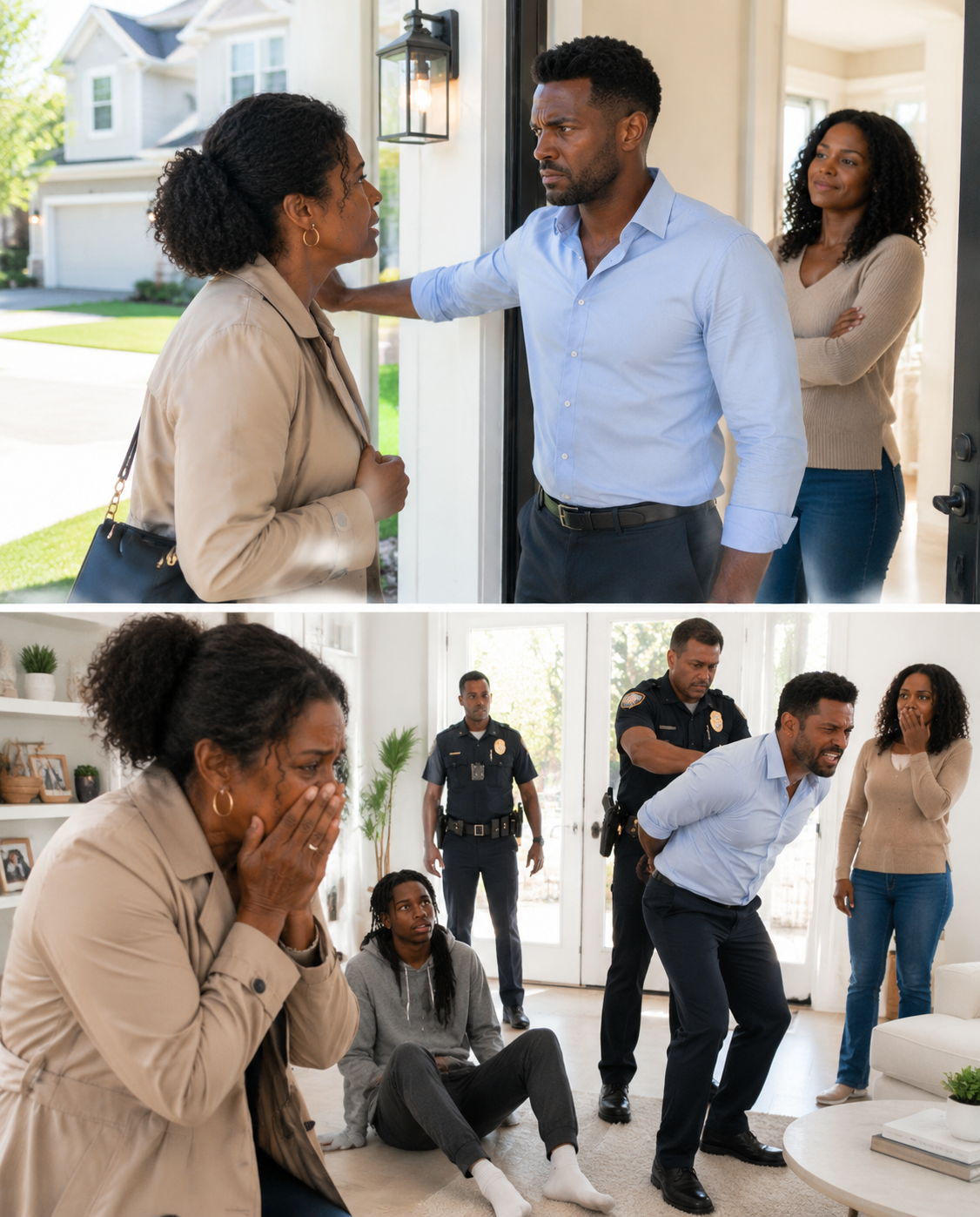 My daughter hadn’t replied for a week, so I drove to her house. My son-in-law insisted she was “on a trip.” I almost believed him—until I heard a muffled moan