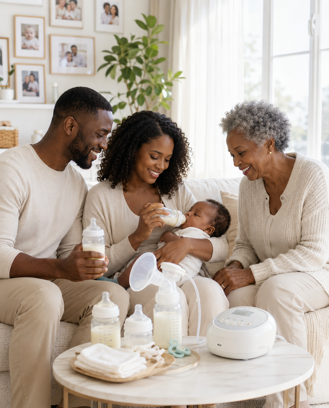 A month ago, my daughter was born… and I discovered that my husband had been secretly taking my ʙ.ʀᴇᴀsᴛ milk to his mother’s house every night. I followed him quietly… and what I saw shook me to my core.